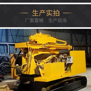 助力青海電網(wǎng)工程光伏打樁機，履帶打樁機