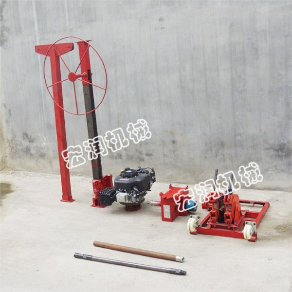 廠家生產(chǎn)汽油取芯機，戶外取芯勘探鉆機